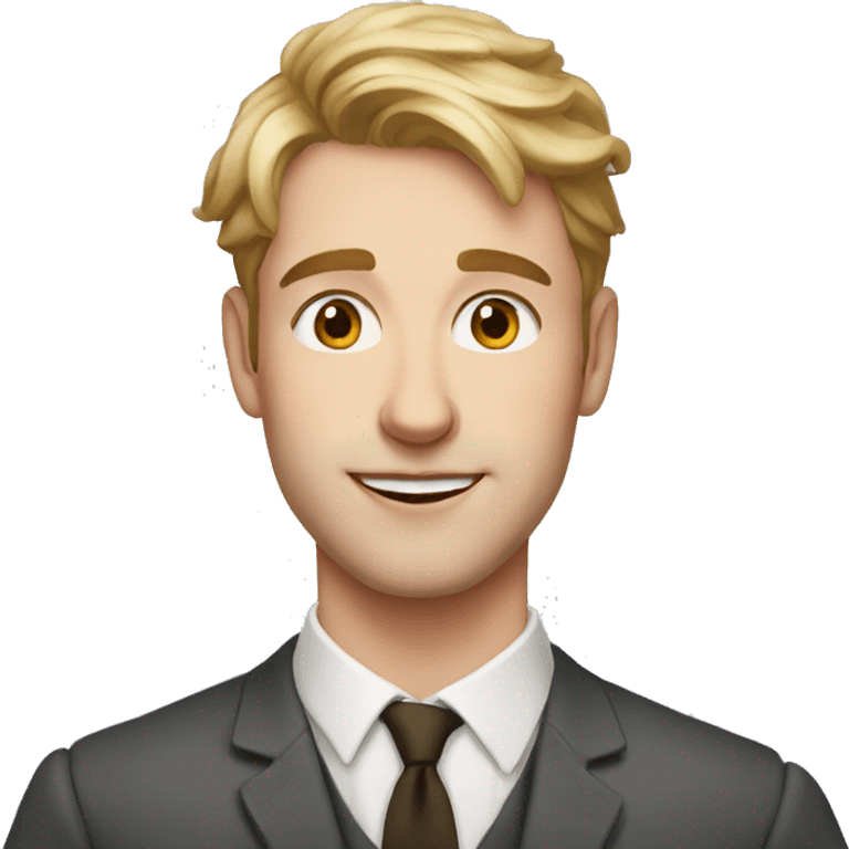 Portrait, British Male, mid 20s, named Charlie emoji