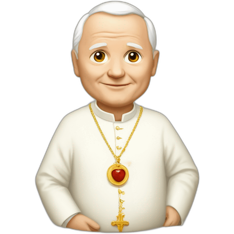 Pregnant John Paul Ii emoji