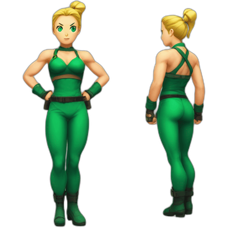 Cammy street fighter emoji