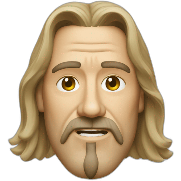 the big lebowski face emoji