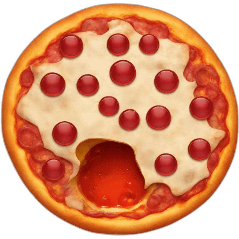 pizza blood cell emoji