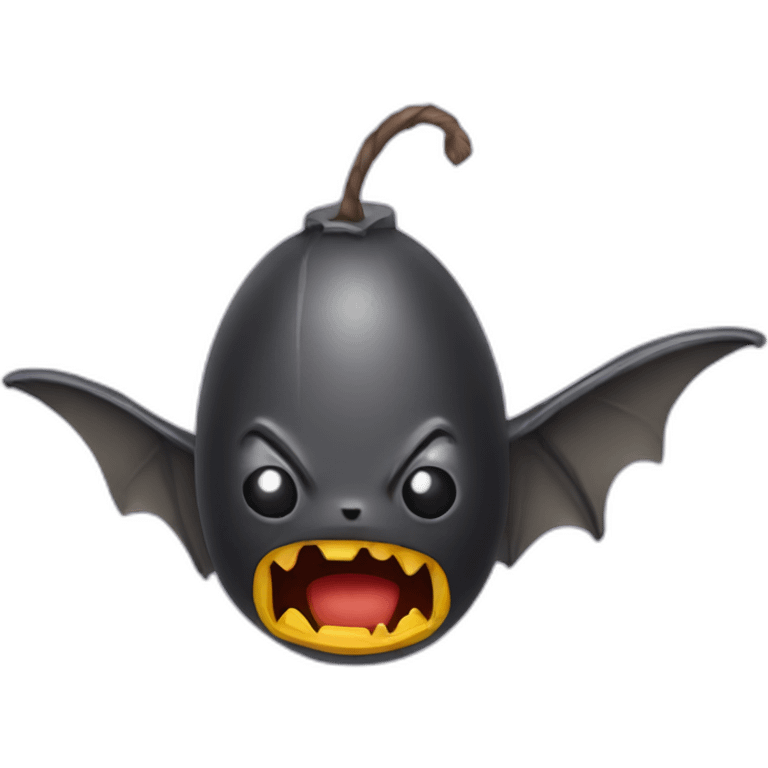 bomb bat emoji