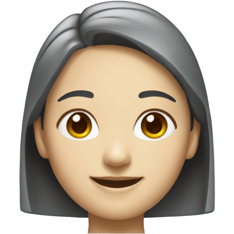 chinese architect girl smiling emoji