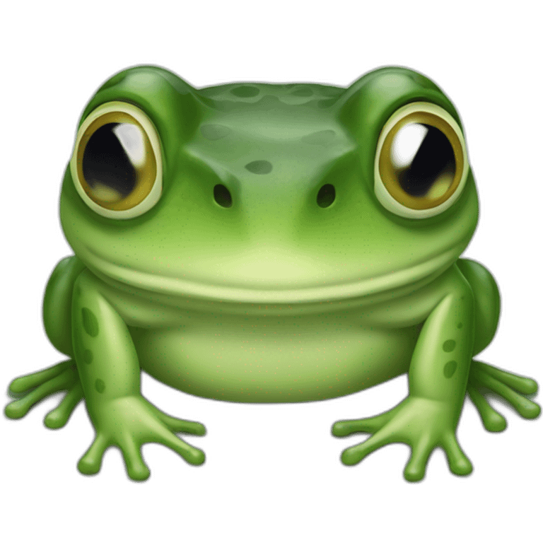 grenouille étonné emoji