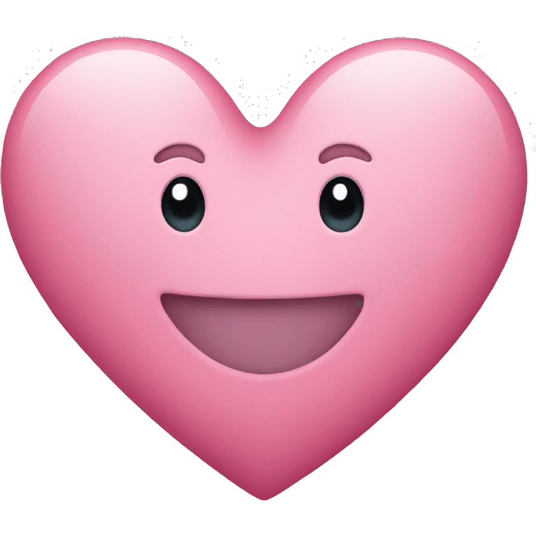 Pink heart emoji