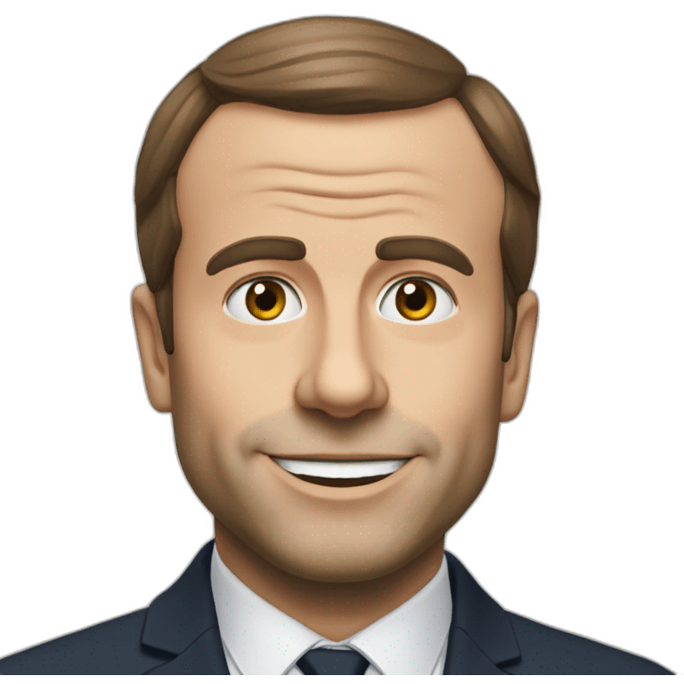 Macron qui dit tait toi emoji