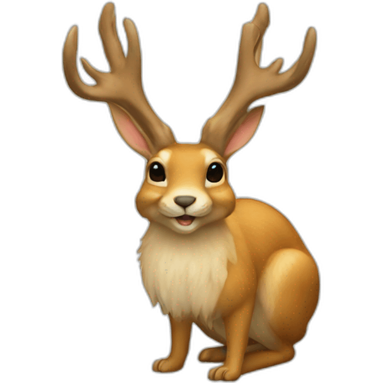 jackalope emoji