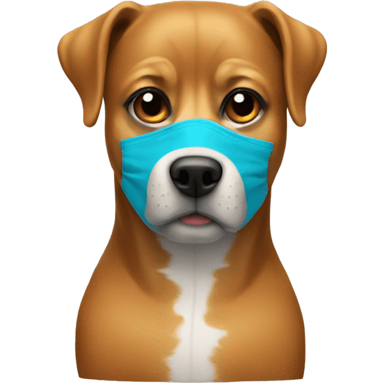 dog with ski mask  emoji