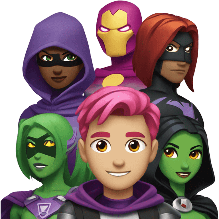 Teen titans emoji