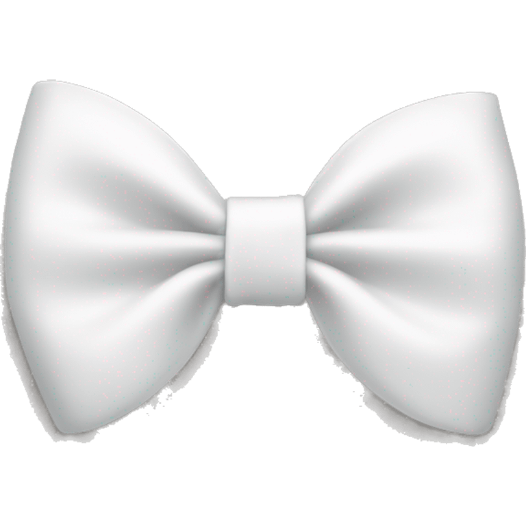 white bow emoji