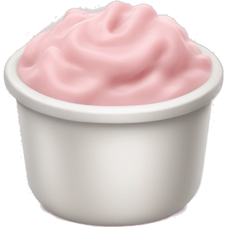 Light pink couqette puree emoji