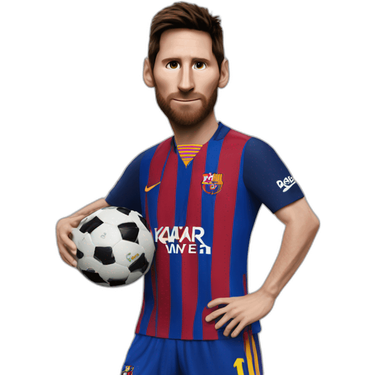 Messi the goat emoji