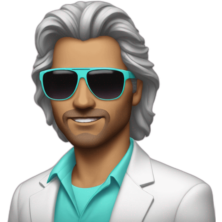 miami vice emoji