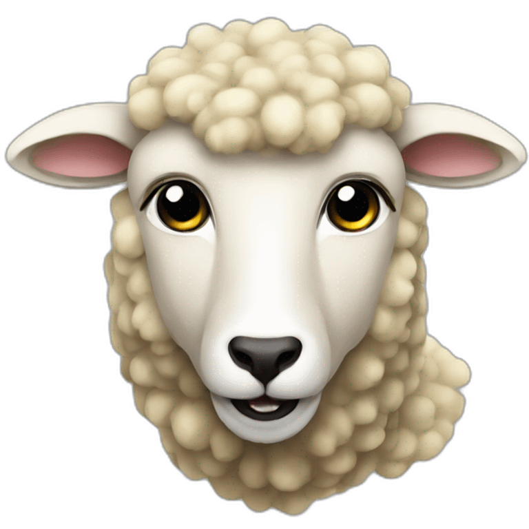 hydrid sheep cheetah emoji