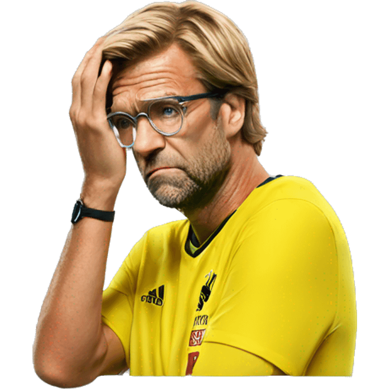 Klopp facepalm emoji