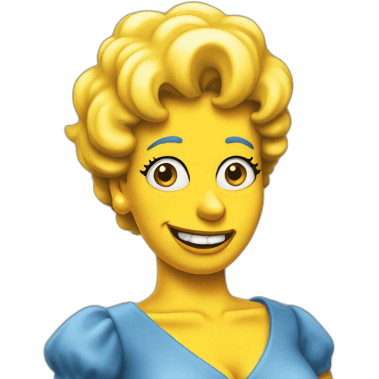 Marge simpson emoji