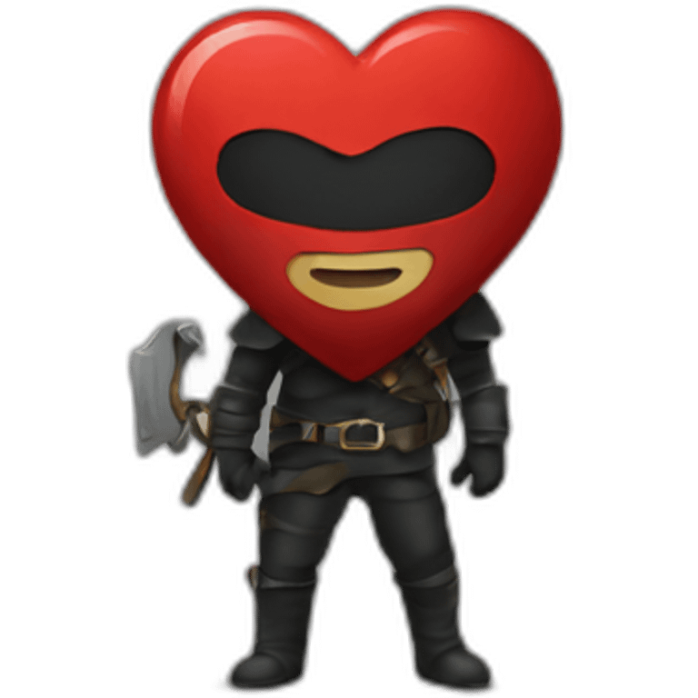 Heart thief emoji