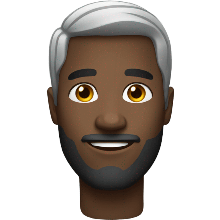 handsome black dude emoji