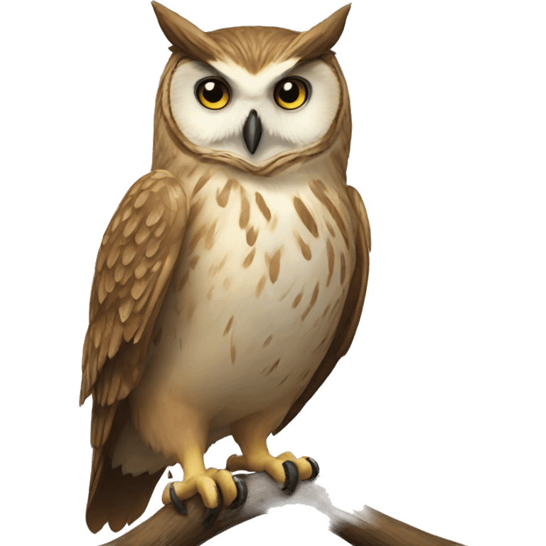 Owl f you emoji