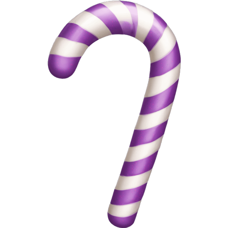 Lilac Candy cane  emoji