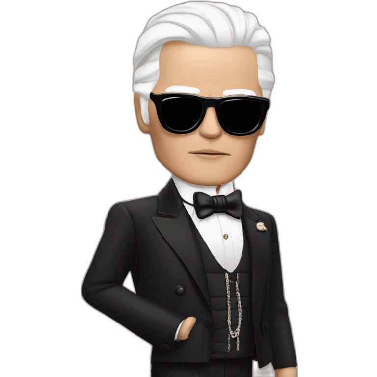 Karl Lagerfeld emoji