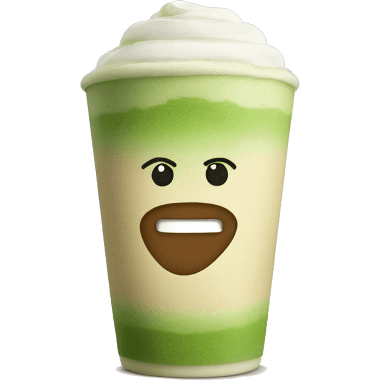 Matcha latte emoji