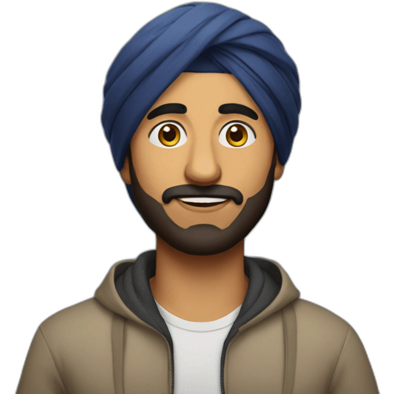 Punjabi guy emoji