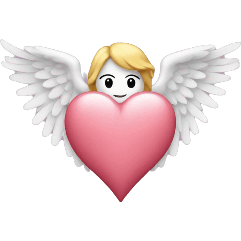 heart with angel wings emoji