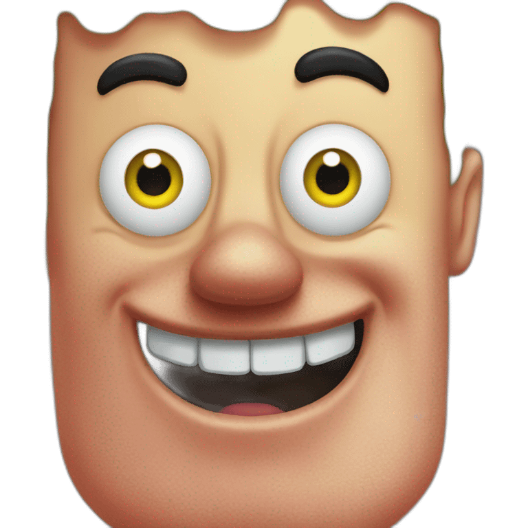 Spongebob squarepants realistic emoji