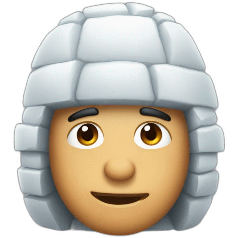 igloo hard face emoji