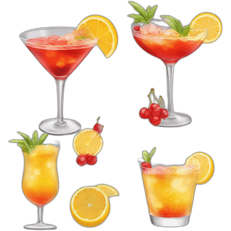 cocktail-competition emoji