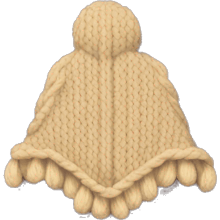 Knitted blanket emoji