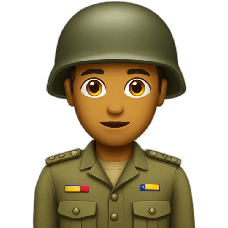 soldier colombian emoji