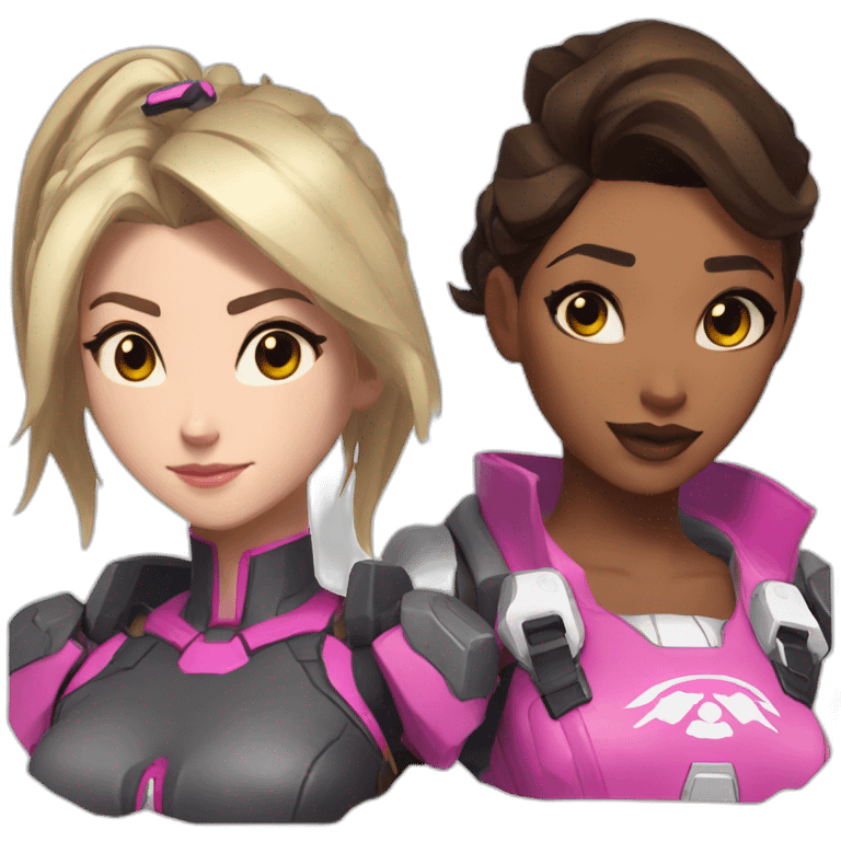 overwatch-mercy-and-dva emoji