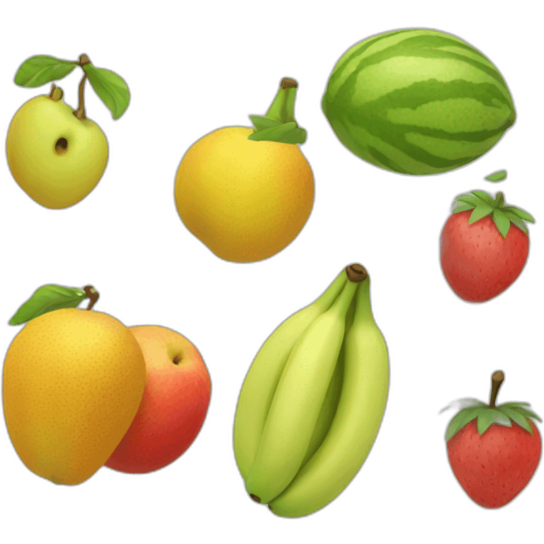 bunch of fruits emoji