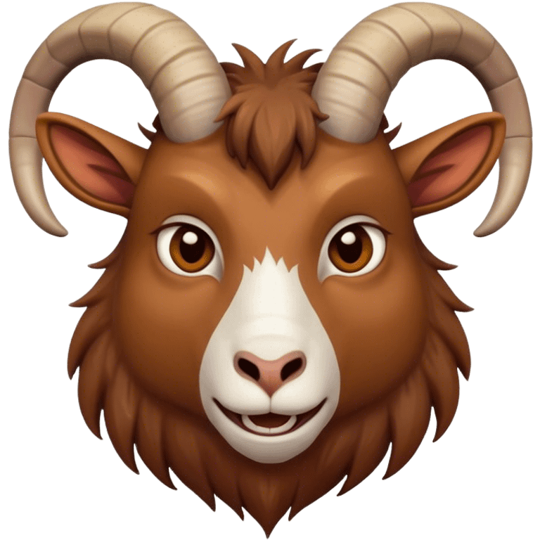 Mad goat emoji