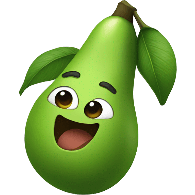 Aguacate bailando  emoji