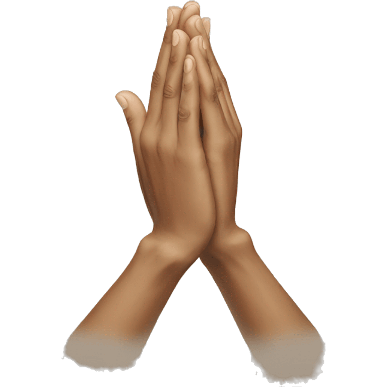 Praying hands emoji