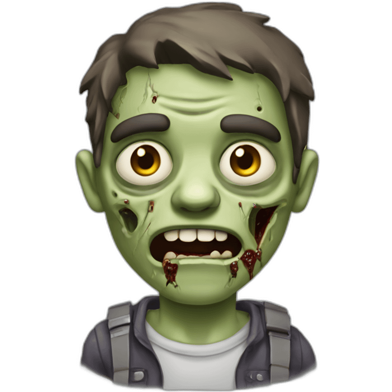 Zombie-qui-mange-un-humain emoji