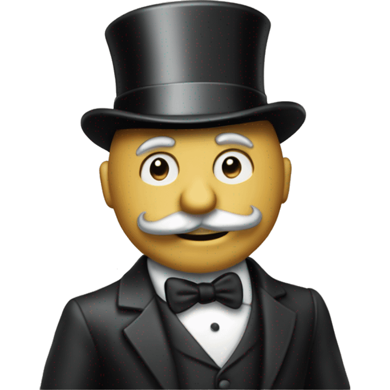 the monopoly man emoji