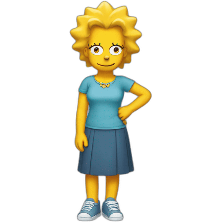 lisa simpson emoji