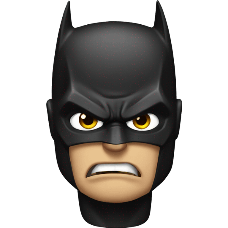 angry batman emoji