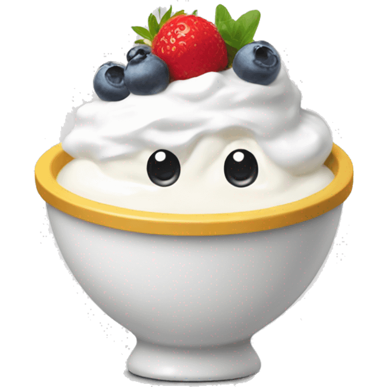 Yogurt bowl  emoji