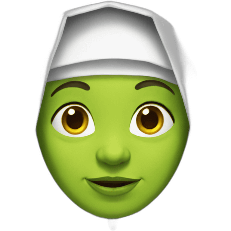 Shrek Nun emoji