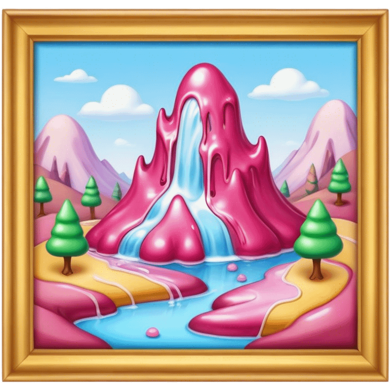 melting candy renaissance landscape emoji