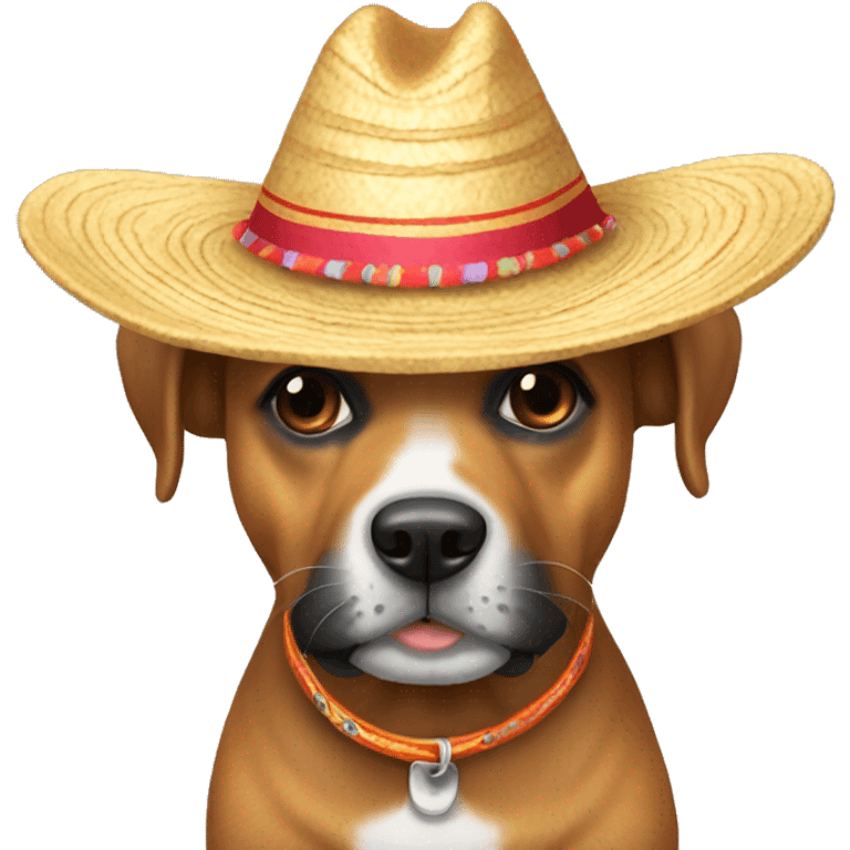 perro con sombrero emoji