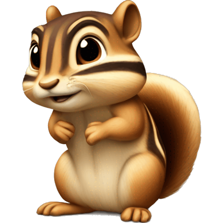 Chipmunk is sad  emoji