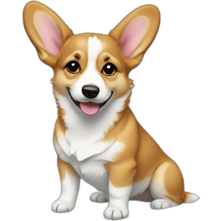 corgi puppy shower emoji