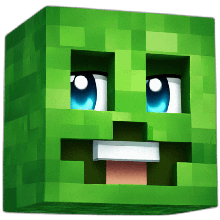 Creeper de Minecraft  emoji