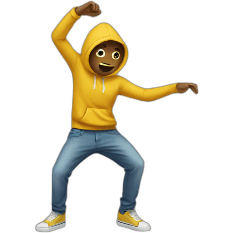 Personne qui Dab emoji